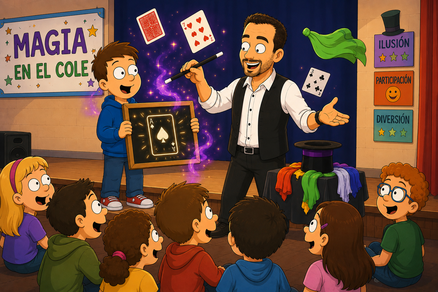 Magia para colegios y AMPAs