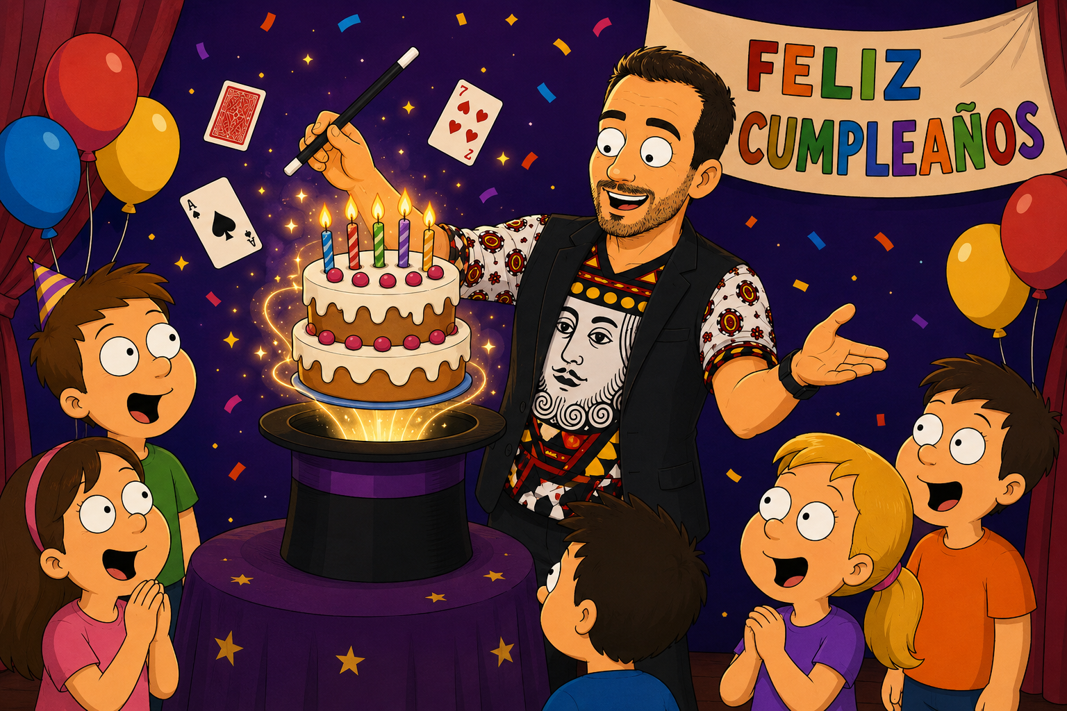 Magia para cumpleaños infantiles