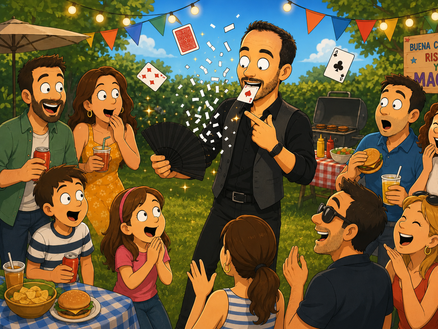 Magia para fiestas privadas